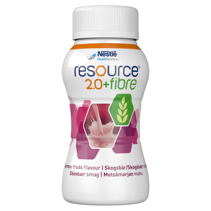 Resource 2.0+Fibre Metsämarja 4x200 ml kuva 1