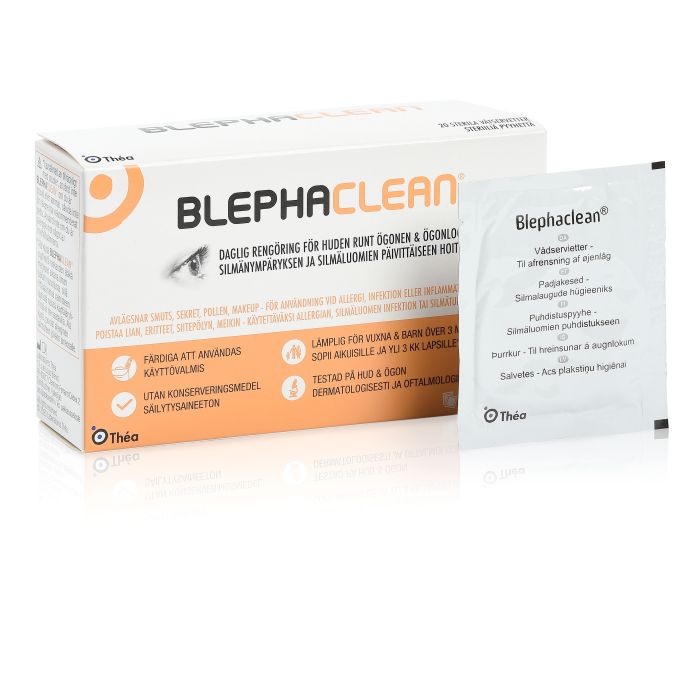 Blephaclean puhdistuspyyhe 20 kpl kuva 3