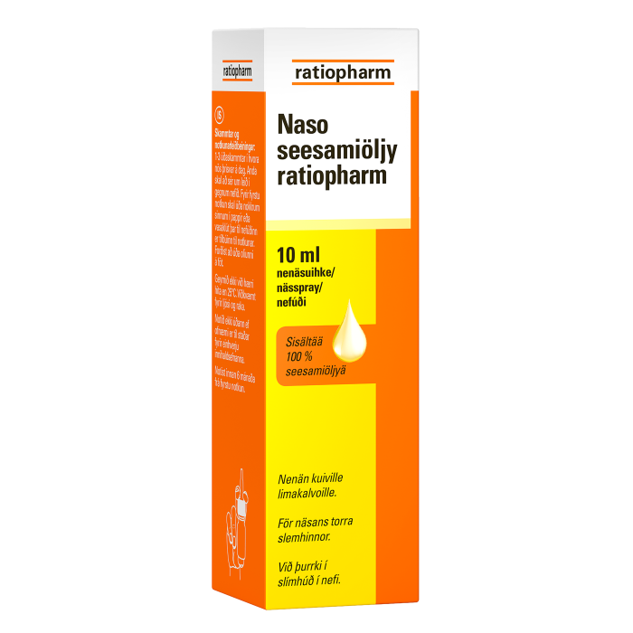 Naso seesamiöljy ratiopharm spray 10 ml kuva 3
