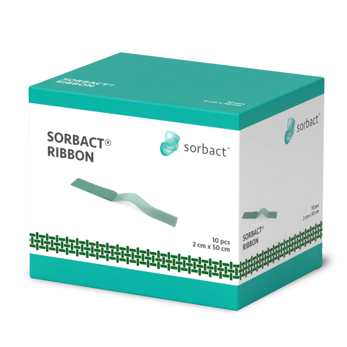 Sorbact Ribbon 2 x 50 cm 10 kpl