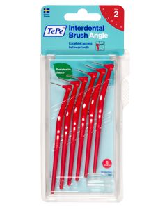TePe hammasväliharja 0,5 mm Angle punainen 6 kpl
