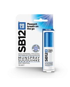 SB12 Orig. Suusuihke Minttu/Menthol 15 ml