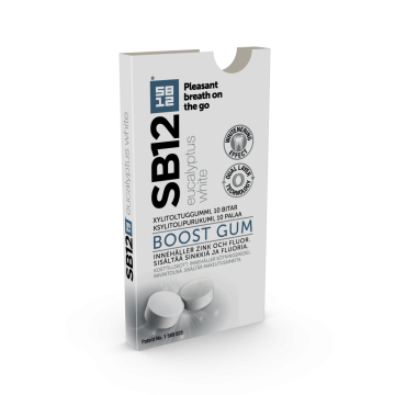 SB12 Boost Eucalyptus White purukumi 10 kpl