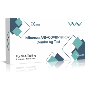 H&W Influenssa A/B+COVID-19/RSV Combo Test 1 kpl