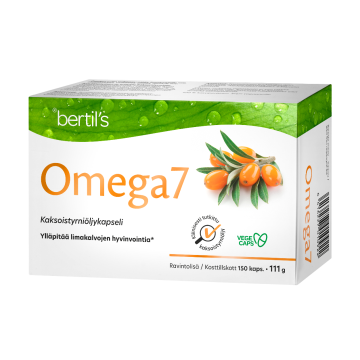 Omega7 Tyrniöljy 150 kaps