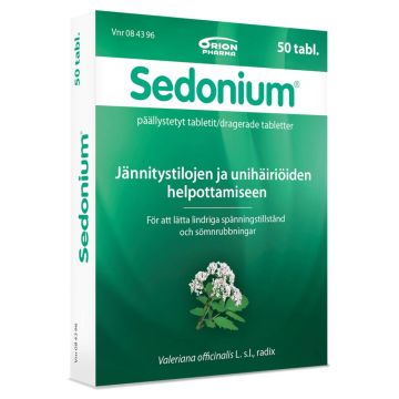 SEDONIUM tabletti, päällystetty 50 fol