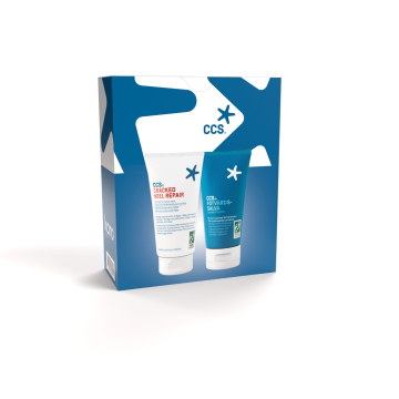 CCS Lahjapakkaus Cracked Heel 75ml ja Jalkavoide 75ml 1 kpl