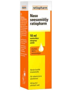 Naso seesamiöljy ratiopharm spray 10 ml