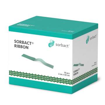 Sorbact Ribbon 2 x 50 cm 10 kpl