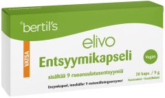 Elivo Entsyymikapseli 20 kapselia